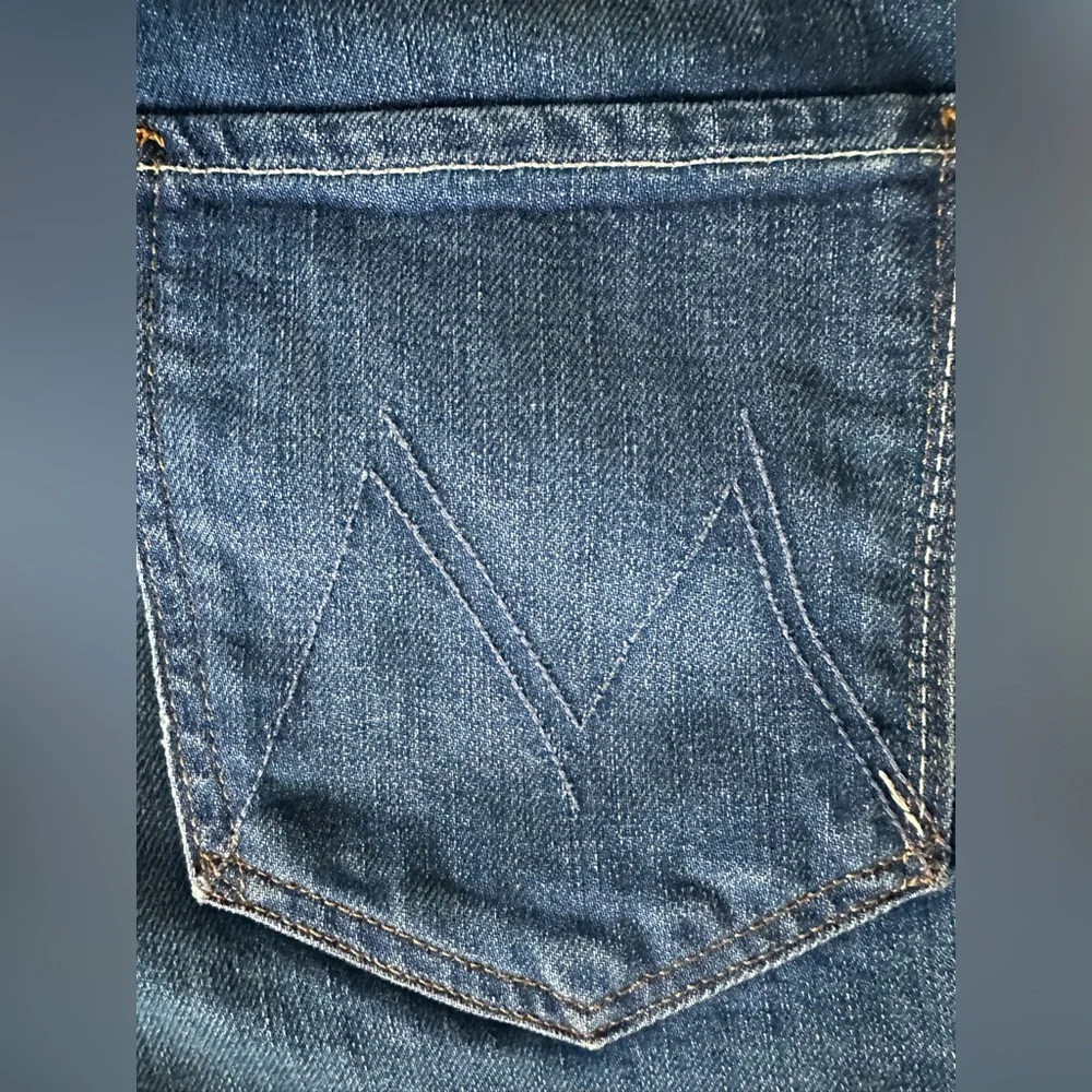MOTHER Tippy Top Frisky Flood Fray in Bad Reputation Size 28 - Picture 3 of 10